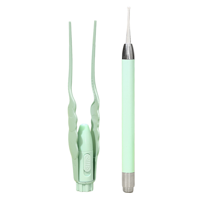 Lingură de urechi cu lumină pentru bebeluși și copii – instrument sigur pentru îndepărtarea cerumenului