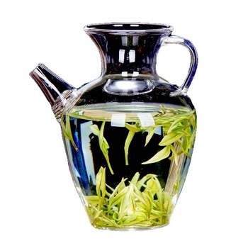 Ceainic în stil antic, din sticlă borosilicat rezistentă la căldură, separator ceai-apă, pentru ceainărie
