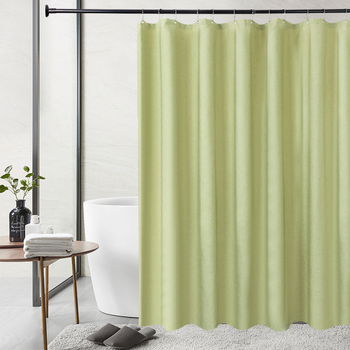 Cortină de duș impermeabilă din poliester, în stil nordic, multicoloră, pentru baie