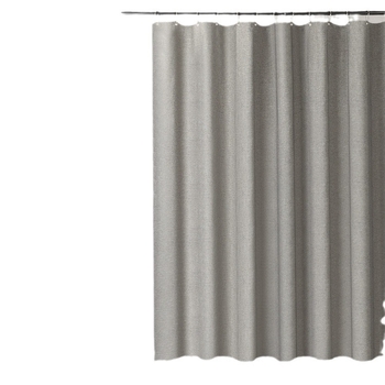 Cortină de duș impermeabilă din poliester, în stil nordic, multicoloră, pentru baie