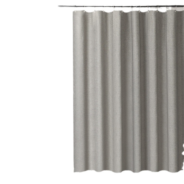 Cortină de duș impermeabilă din poliester, în stil nordic, multicoloră, pentru baie