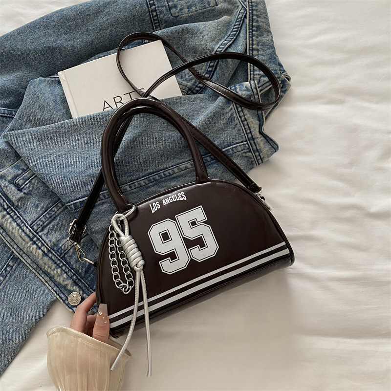 Ženska mala polumjesečna torba, gradski minimalistički stil, dnevna crossbody ili torba preko ramena