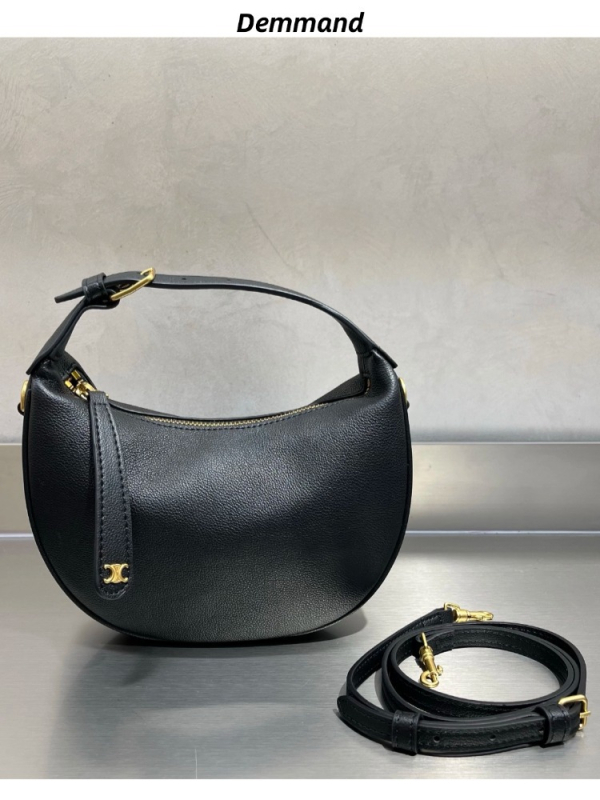 Proljetno-ljetna minimalistička torbica ispod pazuha s oblikom polumjeseca baguette, ženska crossbody torba, 2025 novi model