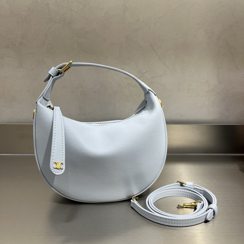 Proljetno-ljetna minimalistička torbica ispod pazuha s oblikom polumjeseca baguette, ženska crossbody torba, 2025 novi model