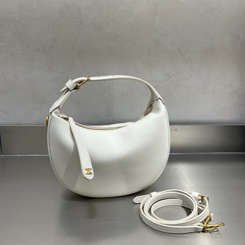 Proljetno-ljetna minimalistička torbica ispod pazuha s oblikom polumjeseca baguette, ženska crossbody torba, 2025 novi model