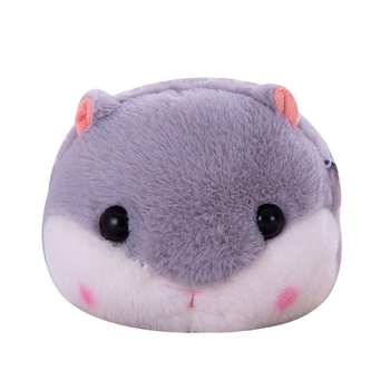 Pliš mini torbica s lancem, crossbody, slatka hamster pliš, torbica za telefon i novčanik
