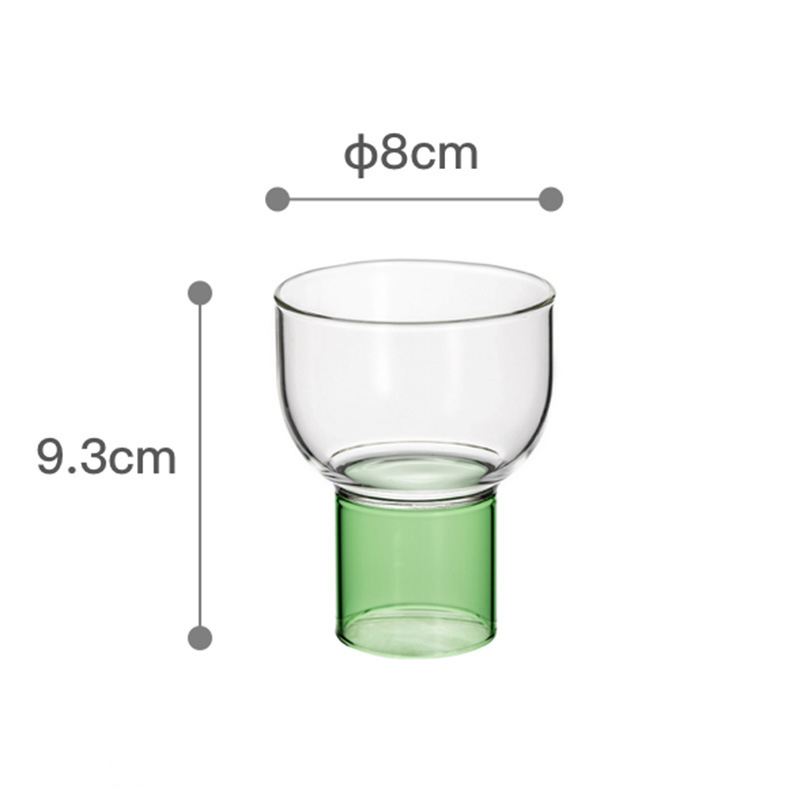 Set din sticlă borosilicată înaltă pentru apă rece, uz casnic — ceainic transparent cu pahare, recipient pentru suc și recipient pentru lămâie