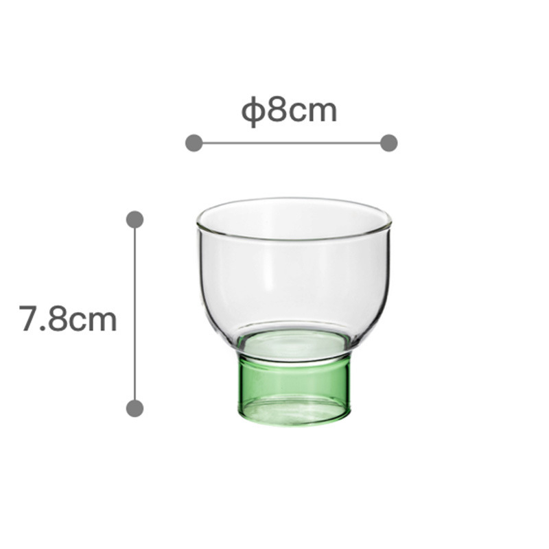 Set din sticlă borosilicată înaltă pentru apă rece, uz casnic — ceainic transparent cu pahare, recipient pentru suc și recipient pentru lămâie
