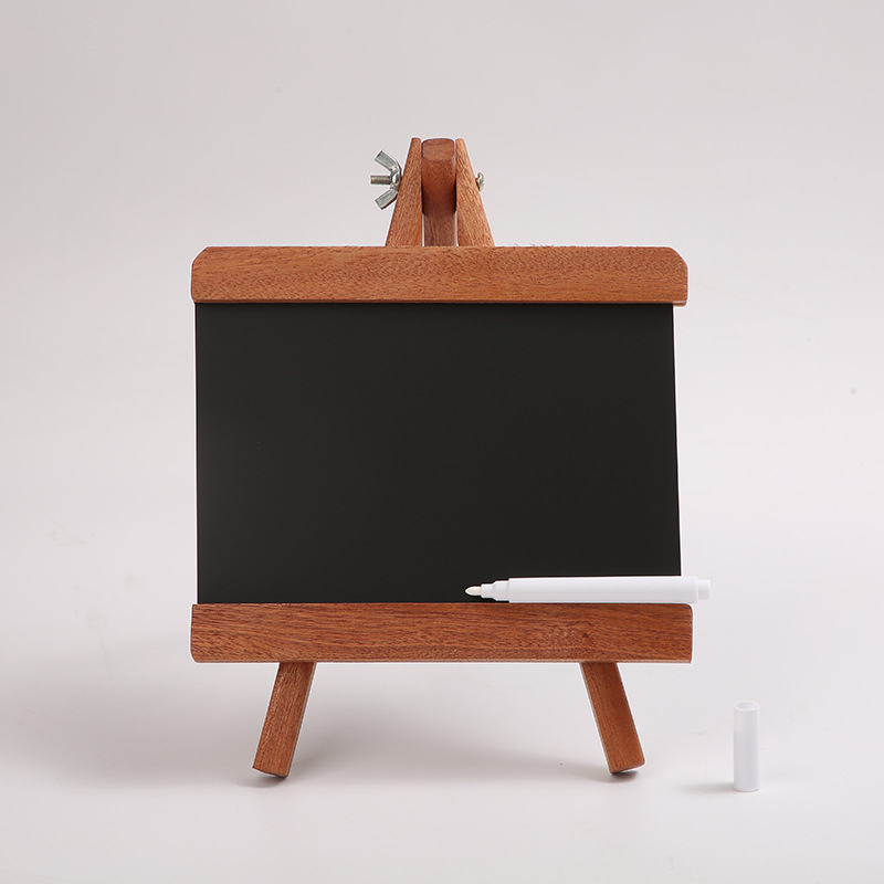 Tabla mică din lemn, DIY, tablă verticală de afișare a prețurilor pentru stand cu ceai cu lapte, scris de mână