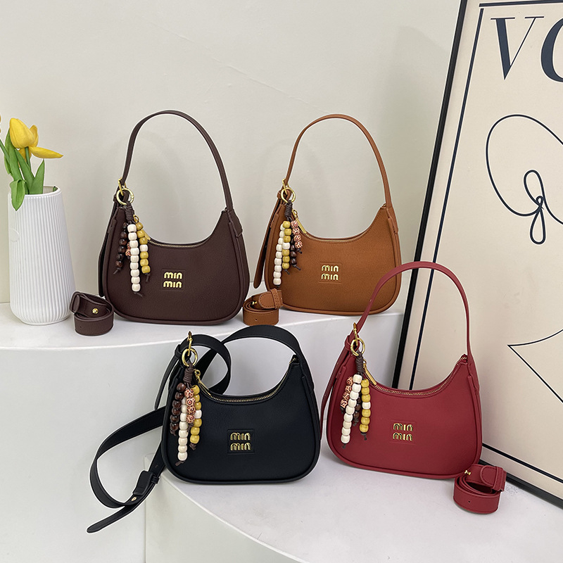 Ženska torbica s francuskim šarmom, niš retro stil, PU koža, velika kapaciteta, crossbody torba preko ramena