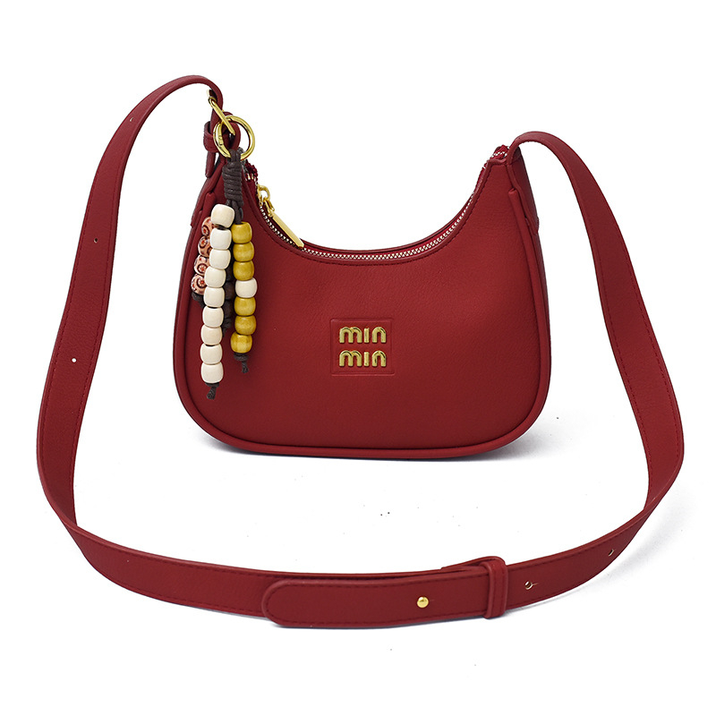Ženska torbica s francuskim šarmom, niš retro stil, PU koža, velika kapaciteta, crossbody torba preko ramena