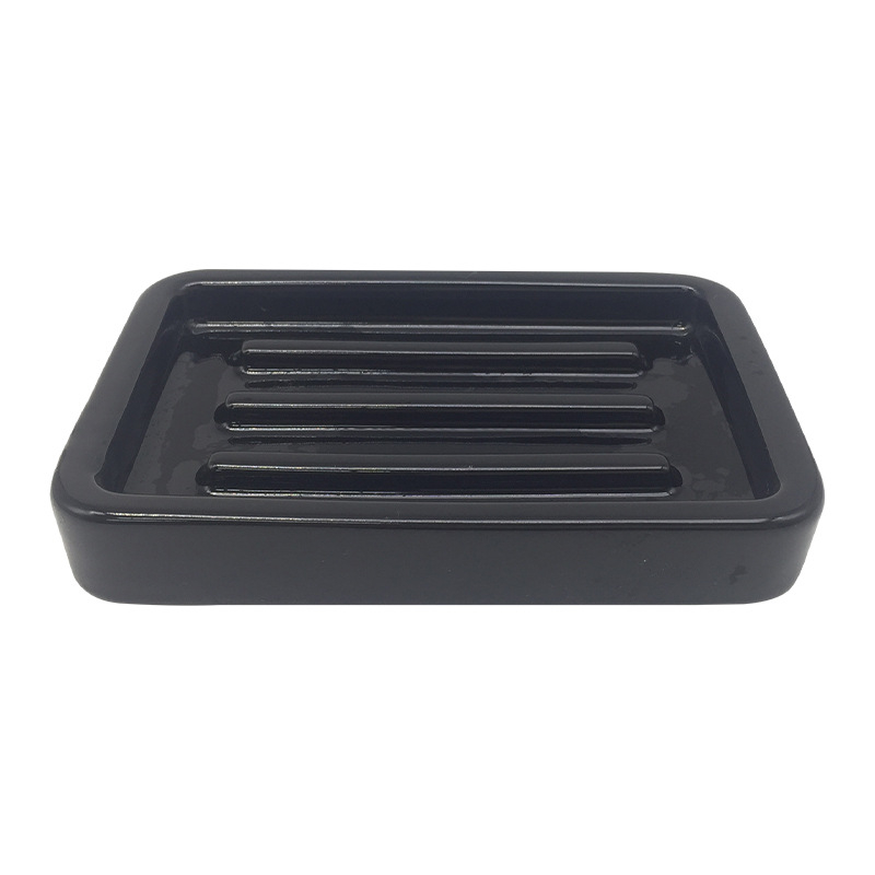 Suport ceramic pentru săpun pentru baie, farfurie de drenaj pentru blat, chiuvetă și rufe