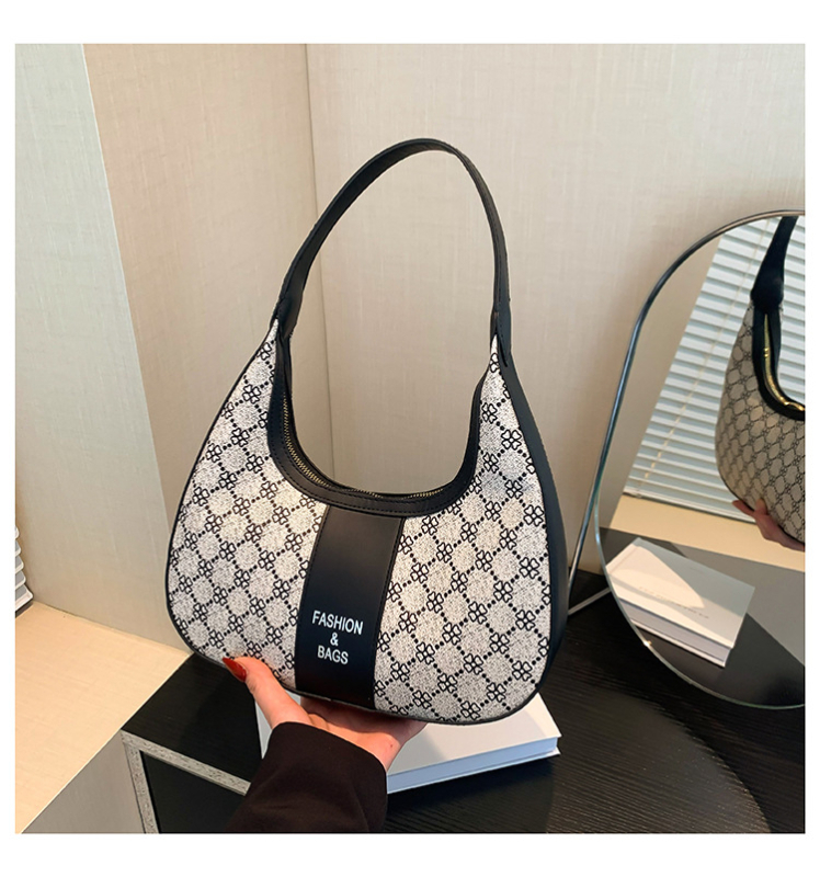 Ženska torbica u francuskom stilu, teksturirana gradska torba, novi model 2024, casual crossbody torba