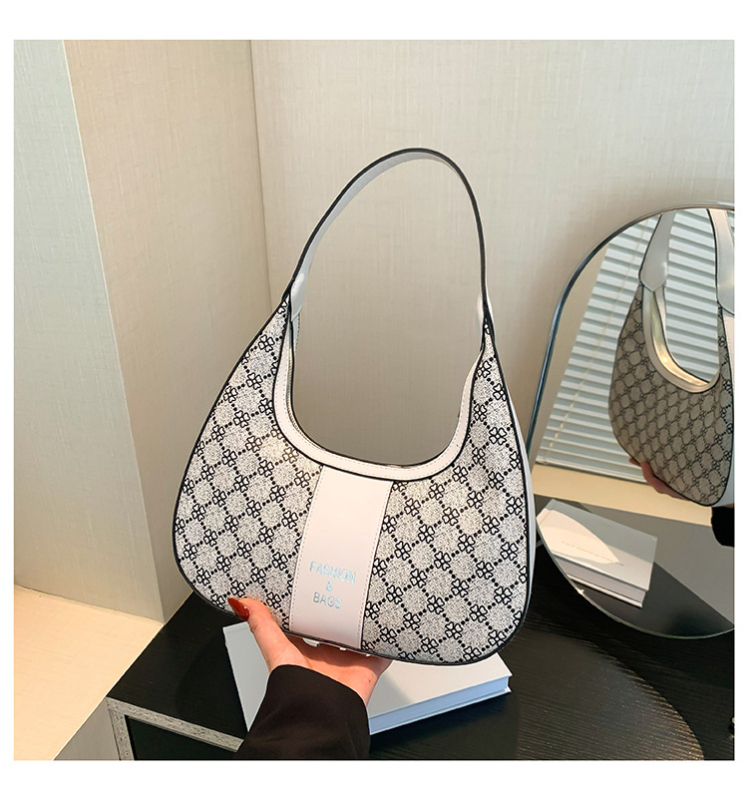 Ženska torbica u francuskom stilu, teksturirana gradska torba, novi model 2024, casual crossbody torba