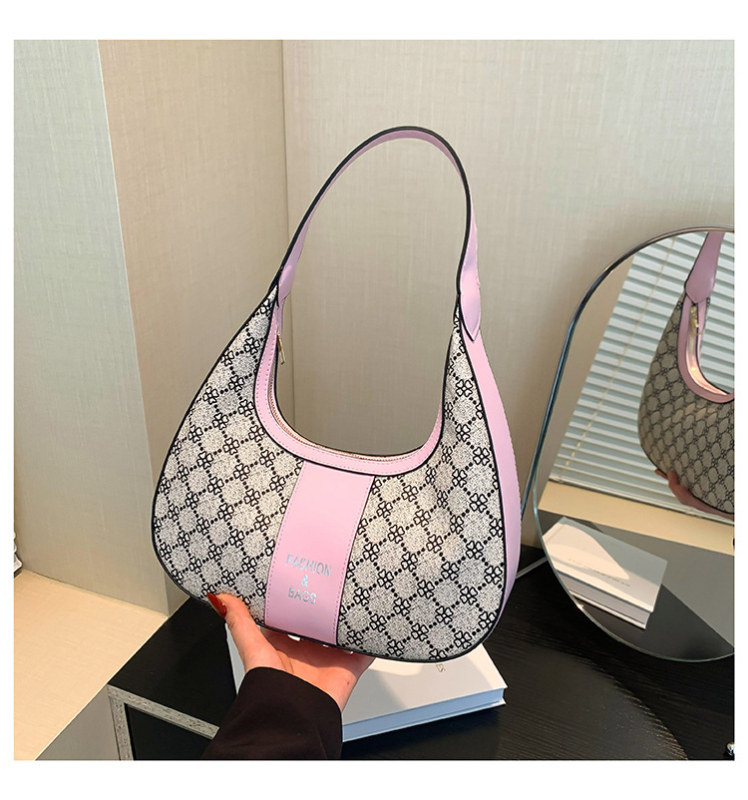 Ženska torbica u francuskom stilu, teksturirana gradska torba, novi model 2024, casual crossbody torba