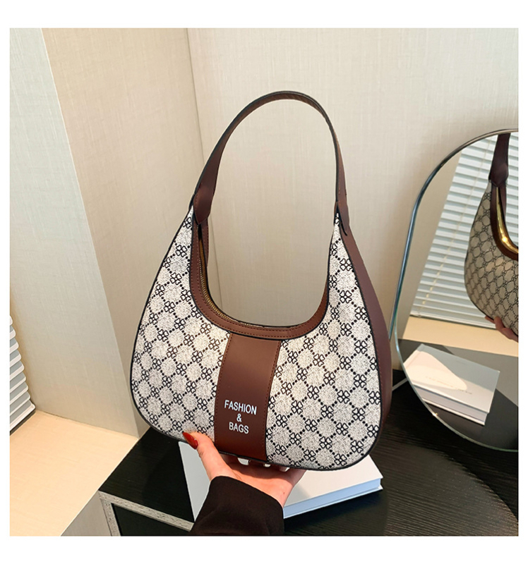 Ženska torbica u francuskom stilu, teksturirana gradska torba, novi model 2024, casual crossbody torba