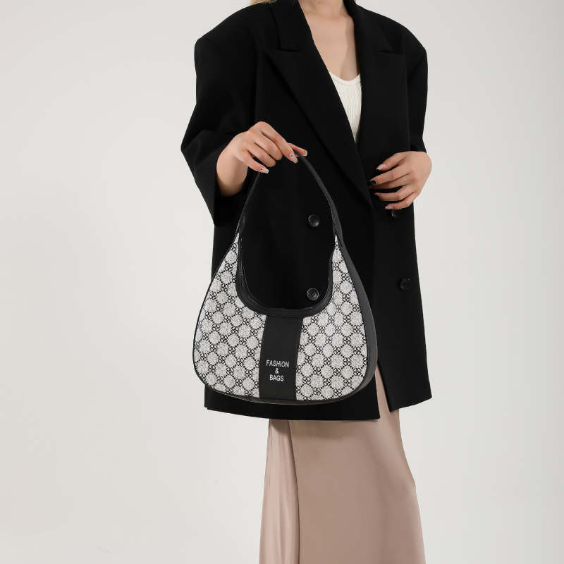 Ženska torbica u francuskom stilu, teksturirana gradska torba, novi model 2024, casual crossbody torba