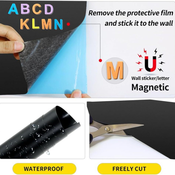 Autocolante magnetice pentru tablă pentru copii, tablă de scriere ștergătoare, tablă de mesaje, decor magnetic