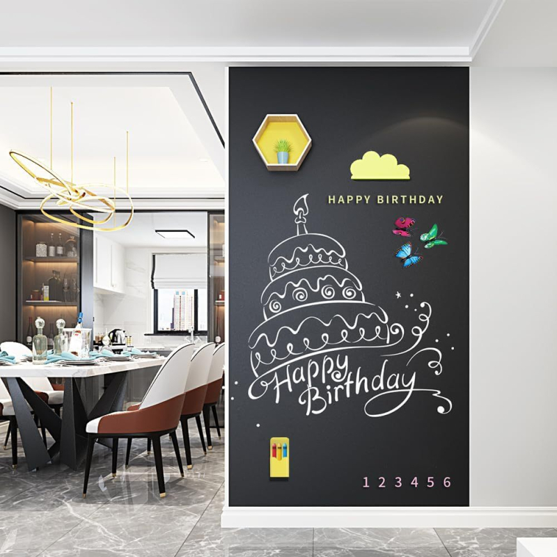 Autocolante magnetice pentru tablă pentru copii, tablă de scriere ștergătoare, tablă de mesaje, decor magnetic