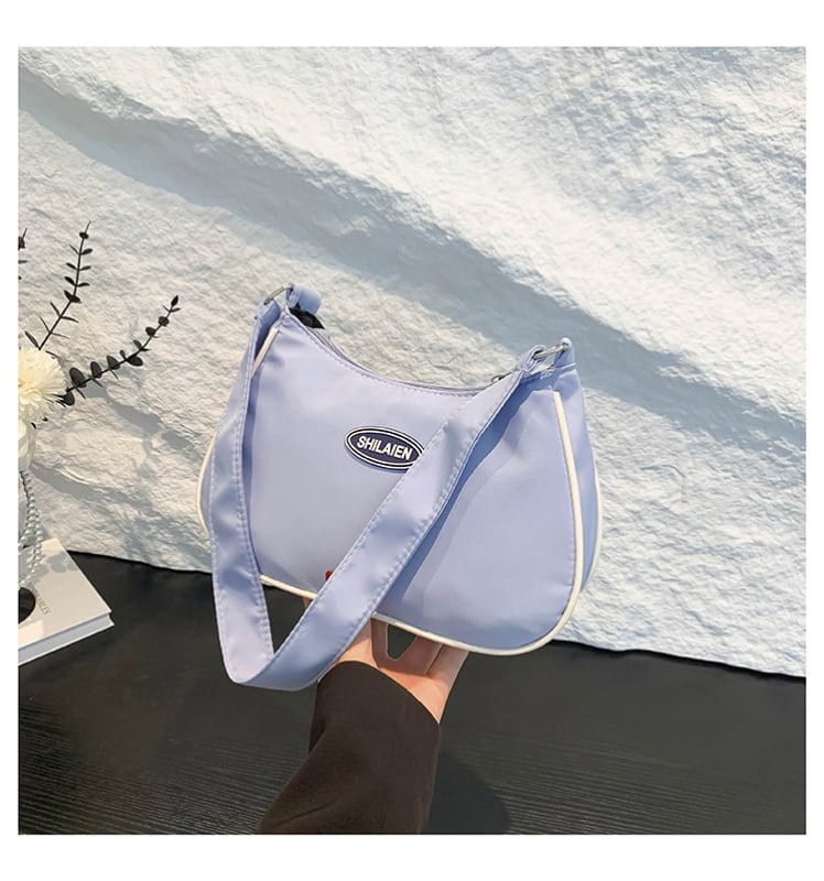 Ljetna mala torbica za ruku, lagana torbica u obliku polumjeseca, crossbody torba