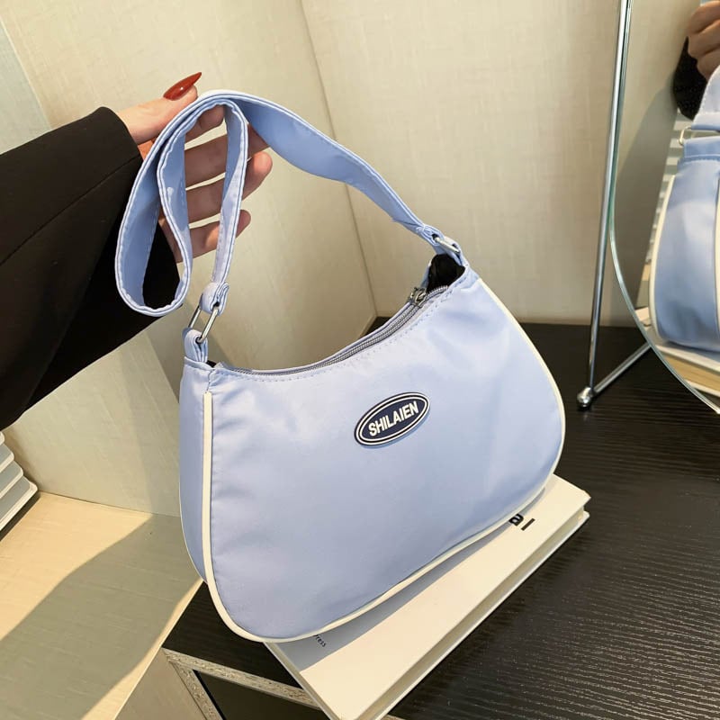 Ljetna mala torbica za ruku, lagana torbica u obliku polumjeseca, crossbody torba