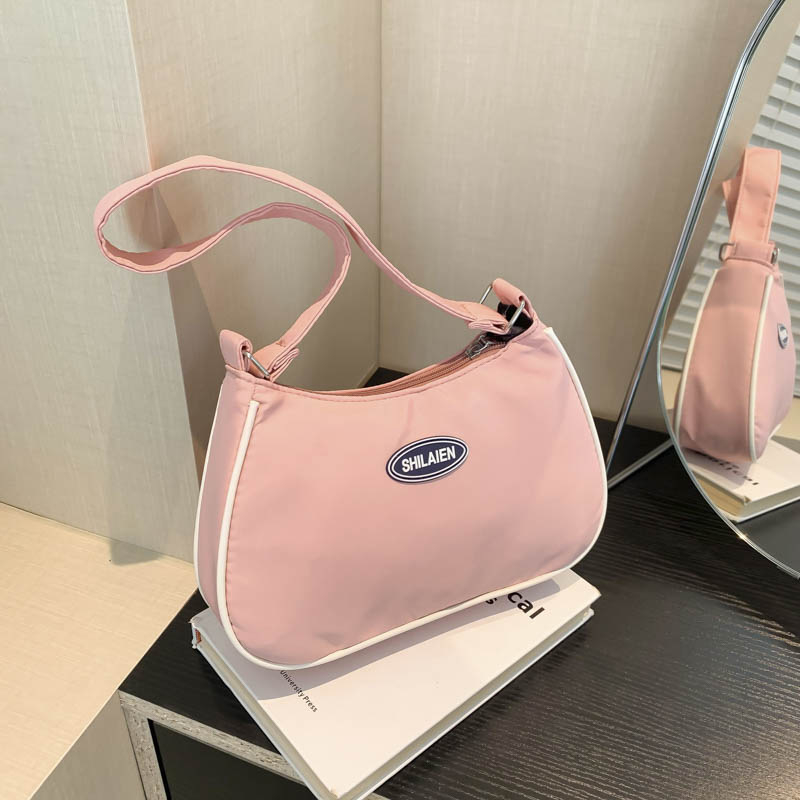 Ljetna mala torbica za ruku, lagana torbica u obliku polumjeseca, crossbody torba