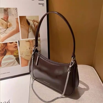 Ženska torbica u francuskom stilu s nišnim dizajnom, torba za pazuh, novi model 2026, vrhunska polumjesečna torba za rame i crossbody