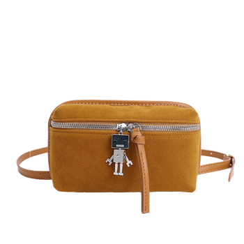 Ženska mini torbica s retro teksturom, nubuk koža, mala kvadratna crossbody torbica za telefon, 2025 novi model, minimalistička i svestrana