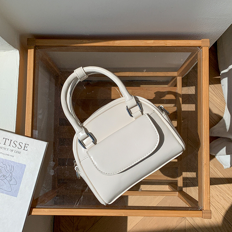 Ženska Boston torba od PU kože, elegantan dojam, mala crossbody torbica za svakodnevnu uporabu