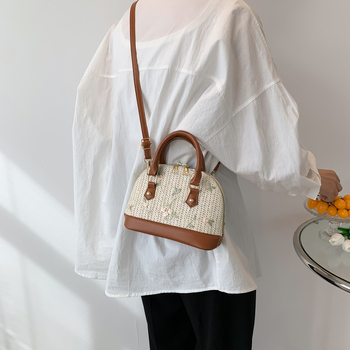 Ženska PU Shell torba za ramena, crossbody, jesen 2025, vintage inspiracija, minimalistički stil
