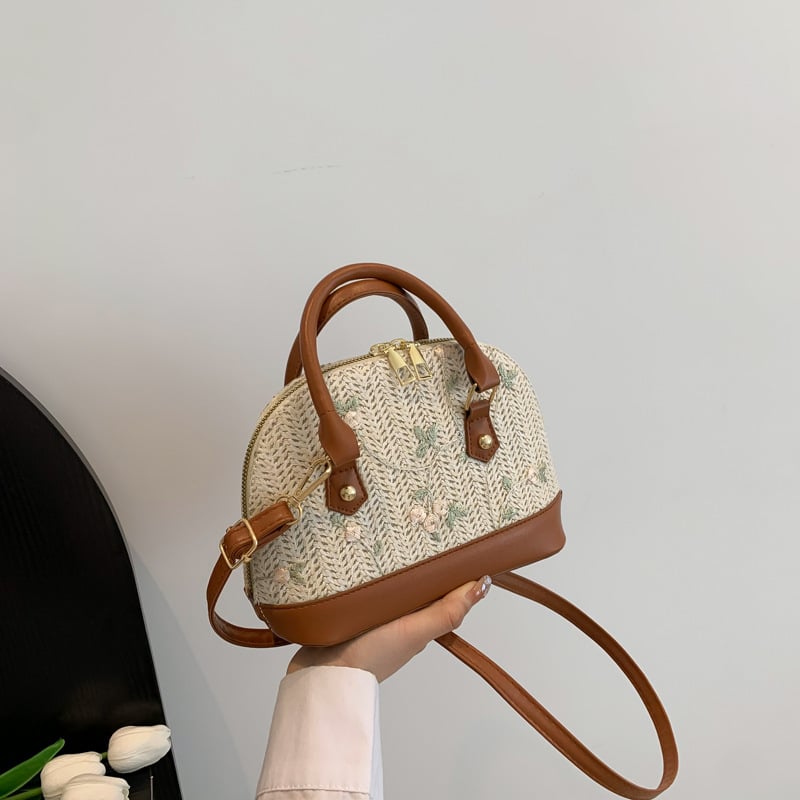Ženska PU Shell torba za ramena, crossbody, jesen 2025, vintage inspiracija, minimalistički stil