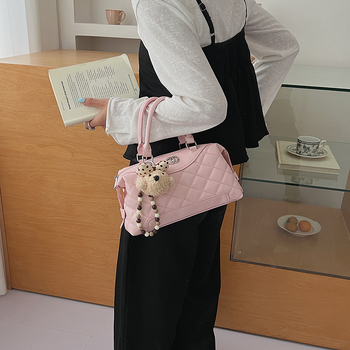 Retro matirana torba u japansko-korejskom retro stilu od velura, ženska torba preko ramena, vrhunska crossbody torba