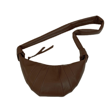 Vintage crossbody torba u korejskom stilu s velikim kapacitetom, oblik polumjeseca, za žene