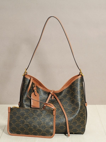 Ženska monogram crossbody torba tipa kanta, 2026 korejskog stila, vrhunske kvalitete, velika zapremina, za svakodnevnu upotrebu