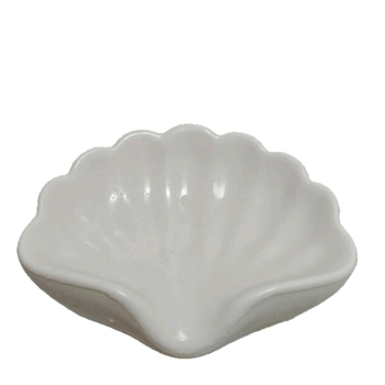 Suport din plastic pentru săpun, în formă de scoică, cu drenaj, design luxos, montaj fără găuri