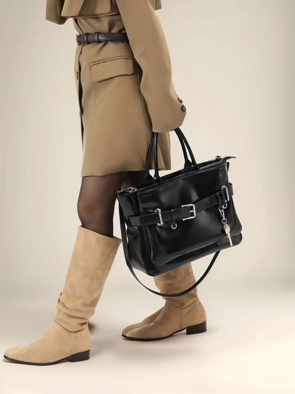 Korejska nišna INS torbica za žene – moto-stil, torba preko ramena i crossbody, novi model 2025