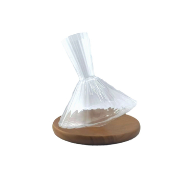 Decantor din sticlă cristal pentru vin roșu, set elegant în stil luxos, capacitate 901–1000 ml