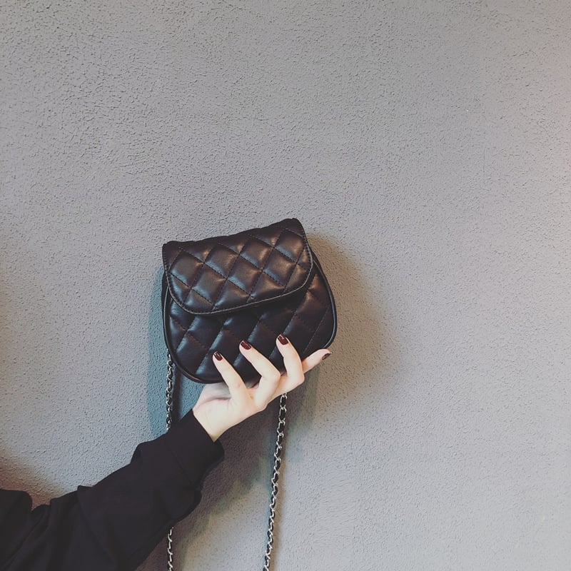 Ženska mini kvadratna torbica za mobitel s lancem, mini crossbody torbica i novčanik