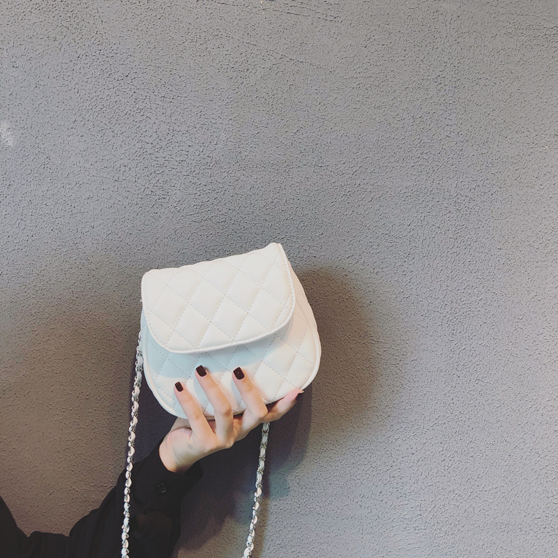 Ženska mini kvadratna torbica za mobitel s lancem, mini crossbody torbica i novčanik