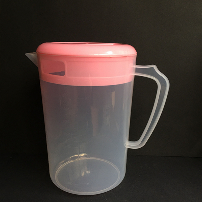 Recipient transparent din PP cu scară de măsurare, rezistent la temperaturi înalte, de calitate alimentară, pentru băuturi