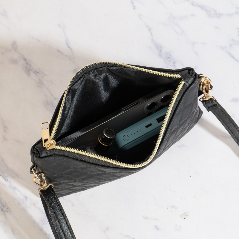 2026 mladi luksuzni nišni dizajn ženska crossbody torba s reljefnim vezom i šljokicama, jednostavan retro stil