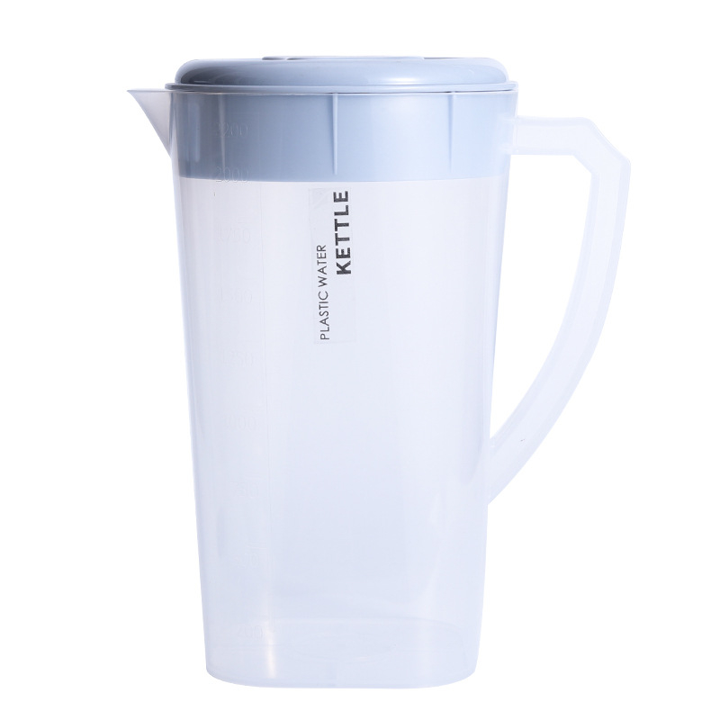 Set din plastic rezistent la temperaturi înalte, cu capacitate mare pentru apă rece, ceainic, ulcior și recipient pentru suc — uz casnic