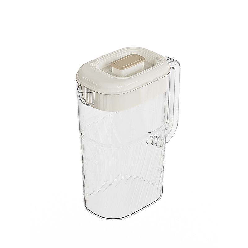 Taihe recipient transparent pentru apă rece, 2500 ml, mare capacitate pentru băuturi în aer liber și ceai de fructe