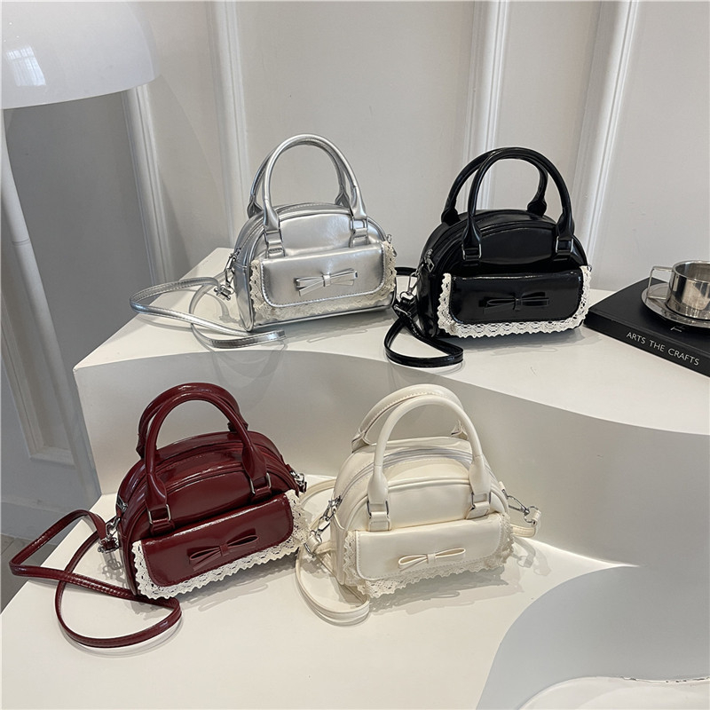 Torba s mašnicom za žene, 2025. jesenska moda, preko ramena ili crossbody, jednobojna
