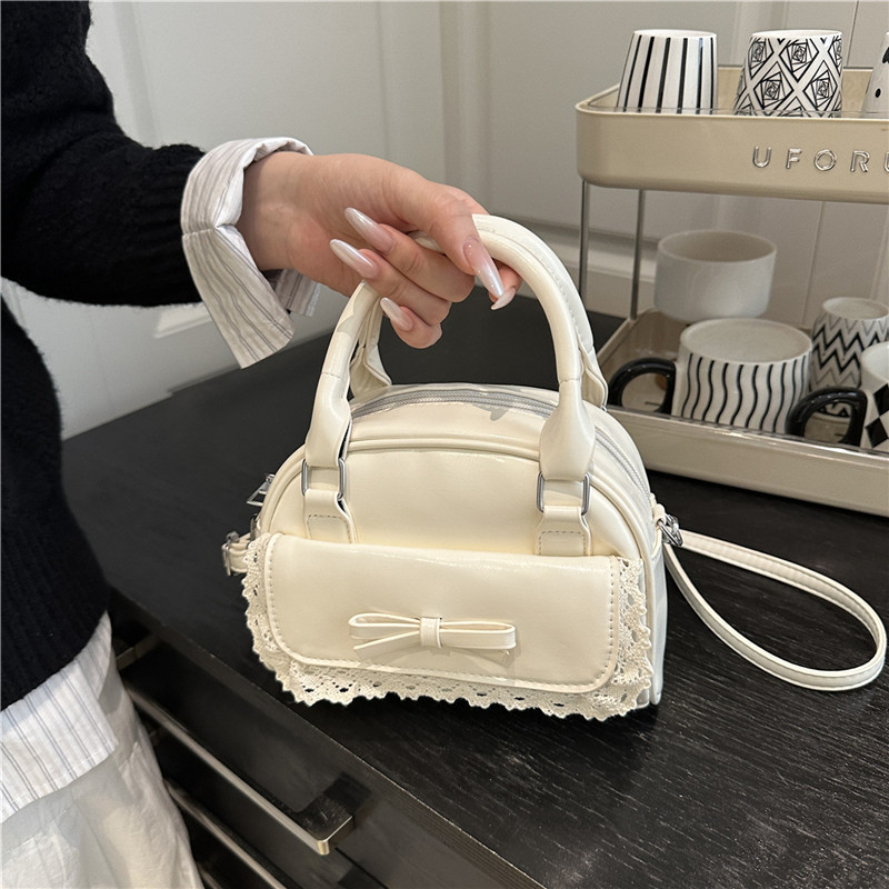 Torba s mašnicom za žene, 2025. jesenska moda, preko ramena ili crossbody, jednobojna