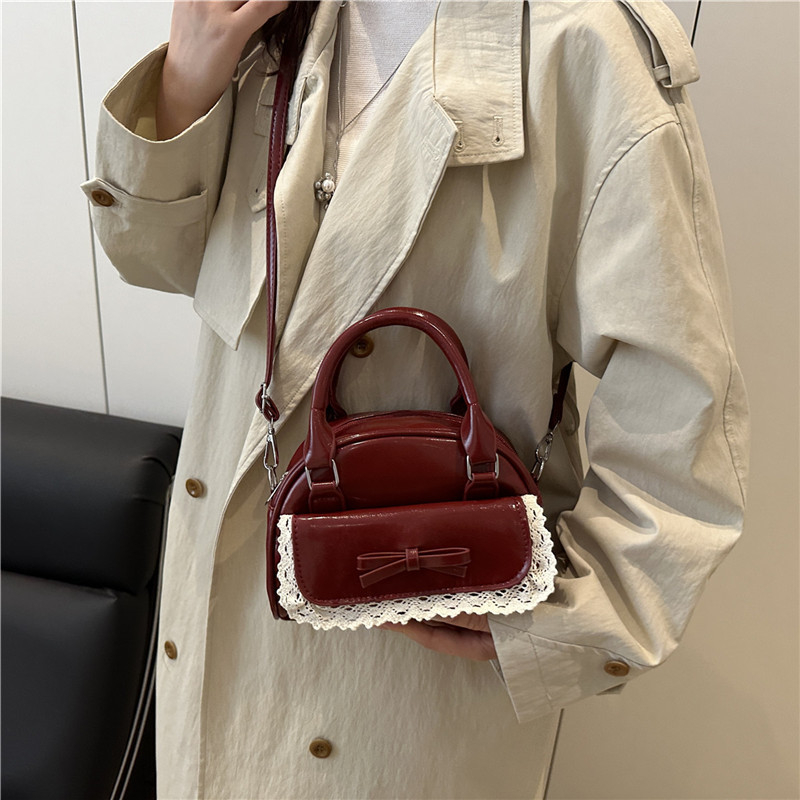 Torba s mašnicom za žene, 2025. jesenska moda, preko ramena ili crossbody, jednobojna