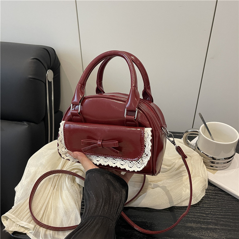 Torba s mašnicom za žene, 2025. jesenska moda, preko ramena ili crossbody, jednobojna