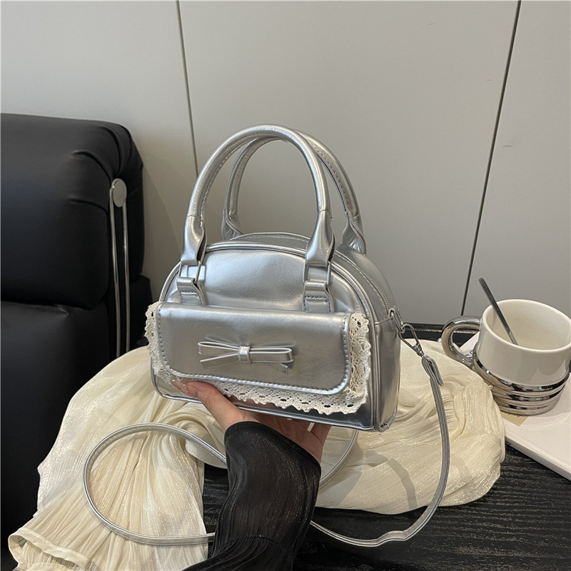 Torba s mašnicom za žene, 2025. jesenska moda, preko ramena ili crossbody, jednobojna