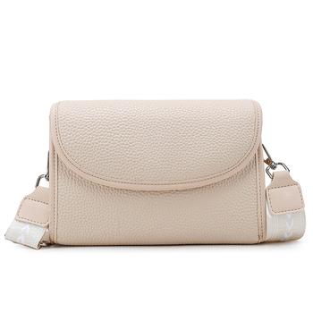 Ženska crossbody torba u boji White Tea, mala kvadratna torba, gradski stil