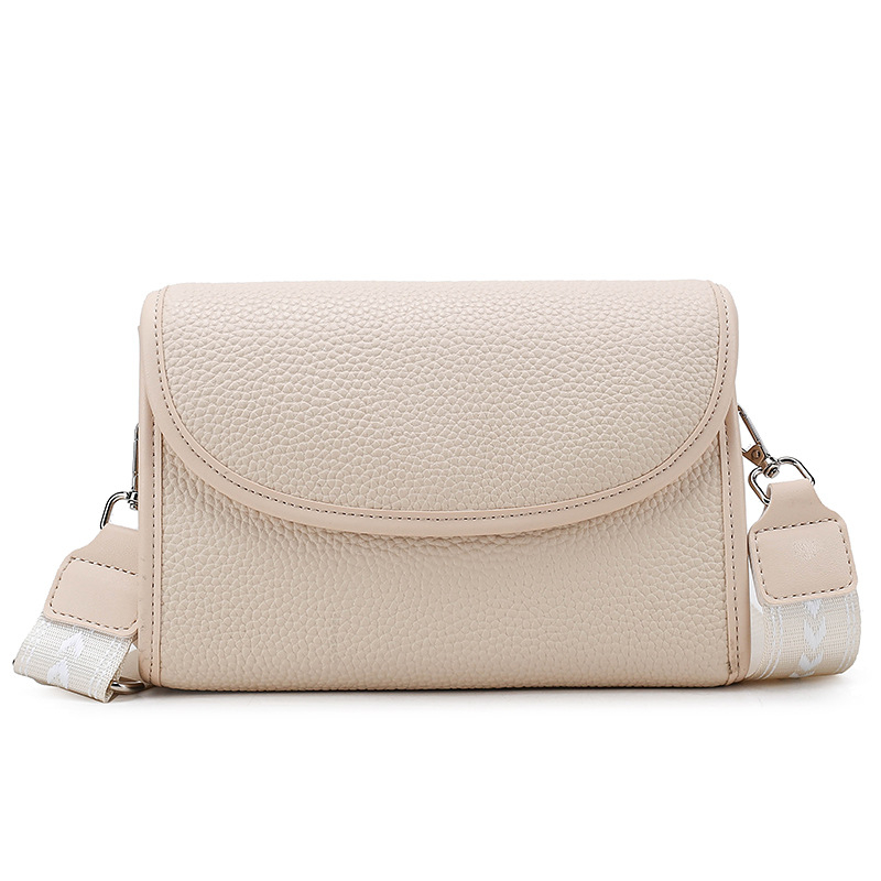Ženska crossbody torba u boji White Tea, mala kvadratna torba, gradski stil